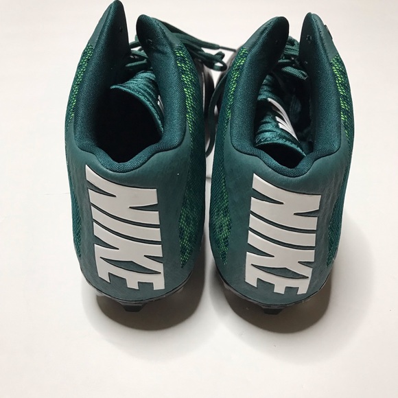 New Nike VPR Green & Black Cleats - Picture 6 of 9